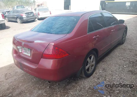 2007 Honda Accord 2.4 Se from USA, damaged, VIN 1HGCM56347A163790